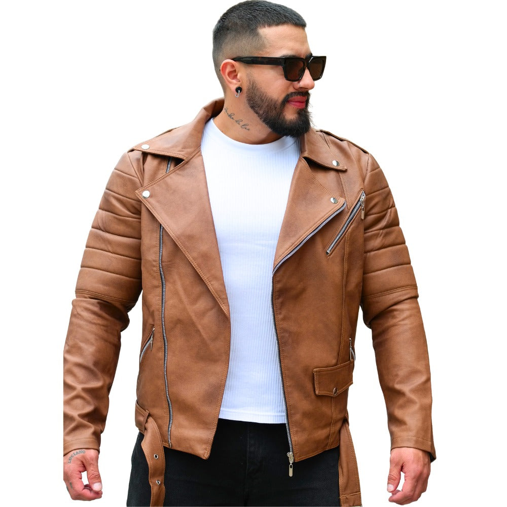 CHAQUETA CHAMARRA CLASICA - CUERO