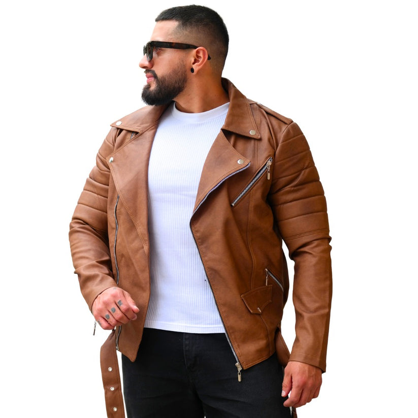 CHAQUETA CHAMARRA CLASICA - CUERO
