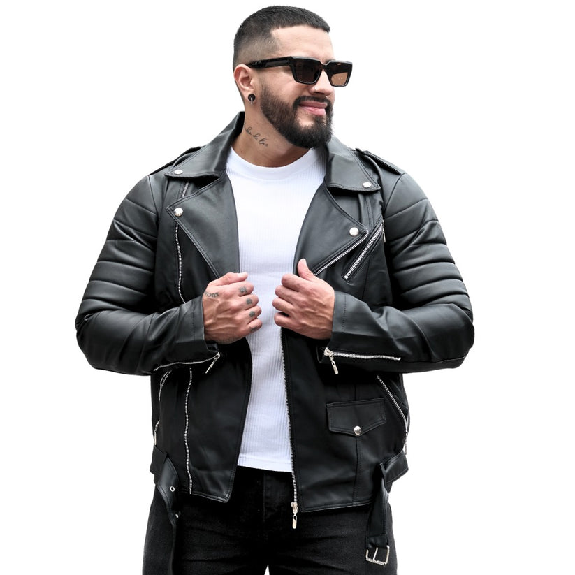 CHAQUETA CHAMARRA CLASICA - CUERO